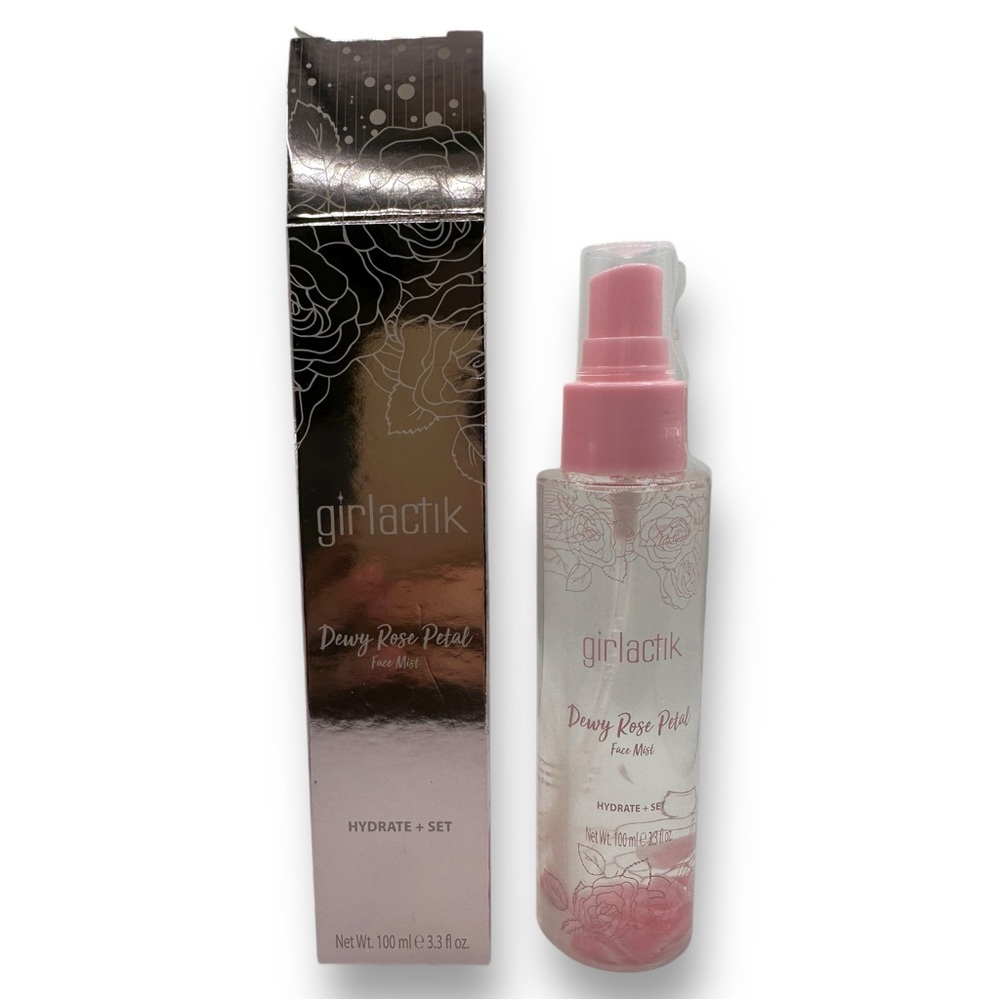Girlactik Dewey Rose Petal Face Mist NIB